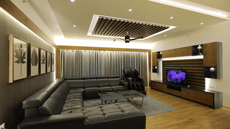 Living Room Sobha City